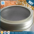 20 Mesh Stainless Steel Seed Sprouting Screen Lid For 70mm Mason Jar